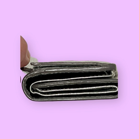 Balenciaga trifold silver papier wallet - Picture 4 of 16